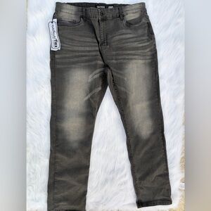 Sultan Men's Charcoal Skinny Jeans